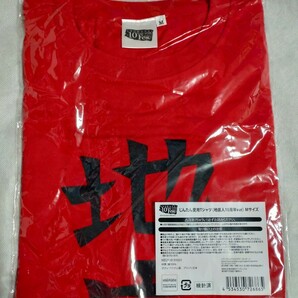 あの花 10周年Fes じんたん愛用 Tシャツ Mサイズ 地底人 あの日見た花の名前を僕達はまだ知らない。の画像1