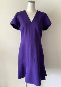 KOBI HALPERRINコビハルパーリン新品12♪定価$298PLUM ESTELLA DRESSフィット&フレアーワンピース