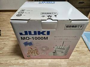  почти не использовался JUKI( Juki ) MO-1000M over швейная машинка с оверлоком полный комплект . специальная опция вдавлено ..6 пункт Pro комплект и т.п. дополнение большое количество 