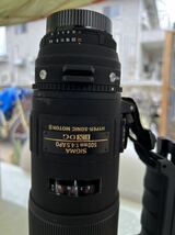 【中古品】SIGMA 500mm 1:4.5 APO Hyper-Sonic Motorレンズ DG _画像2