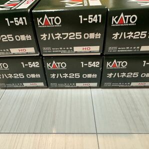 100円スタート! KATO HO 24系 オハネ25 オハネフ25 6両 美品の画像1