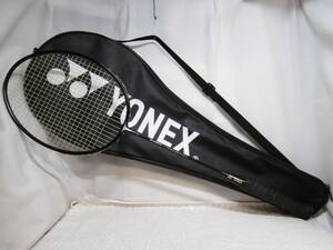 ☆バドミントン ラケット ＹＯＮＥＸ/ヨネックス ＢＬＡＣＫＥＮⅡ BＨ-8100 ラケットケース付き 中古品☆