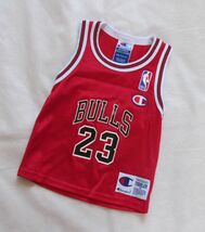 Michael Jordan マイケルジョーダン Champion チャンピオン 2T 子供用 赤ちゃん用 ユニフォーム キッズ ジャージ エアージョーダン_画像1