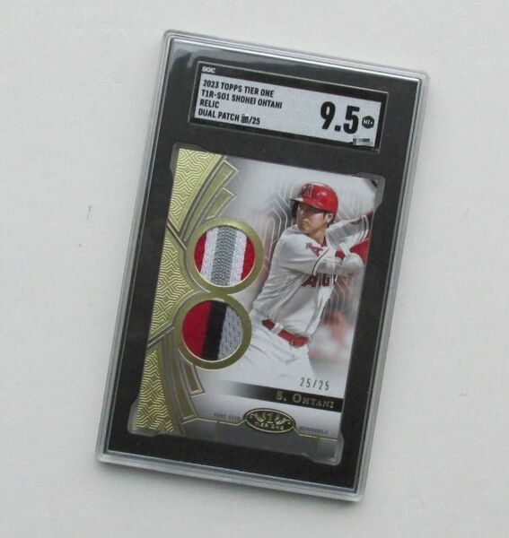 大谷翔平 2023 Tier One Tier One Relics Dual Patch ジャージ Jersey パッチ Patch OHTANI エンゼルス Angels