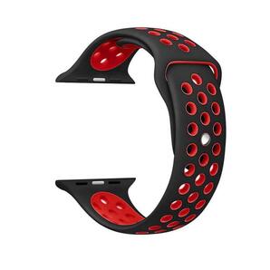 アップルウォッチ バンド 2本セット 42mm 44mm 45mm 49mm apple watch Ultra series SE 8 7 6 5 4 3 2 1 ベルト シリコン 交換 黒 赤 白 安の画像2