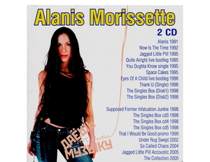 [Супер редкий, прекращен, перепечатка] Alanis Morissette CD1 &amp; 2 Great Complete Works Mp3CD 2P ★