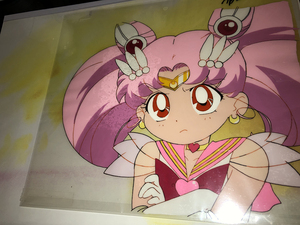  cell picture Sailor Moon .. moon animation set 