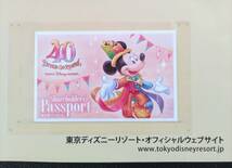 【送料無料】東京ディズニー リゾート チケット パスポート 1枚 オリエンタルランド_画像1