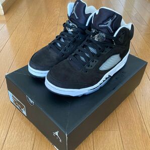 ナイキ NIKE AIR JORDAN 5 RETRO OREO BLACK/COOL GREY-WHITEナイキ エア ジョーダン 5 レトロ 27㎝中古美品の画像7