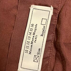 送料無料 Maison Martin Margiela 10 メゾン マルタンマルジェラ ブラウス シャツ カレンダータグの画像4