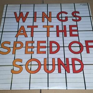 WINGS AT THE SPEED OF SOUND ポールマッカートニー レコード