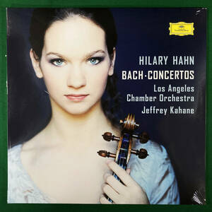 未開封　2LP　入手難　ヒラリー・ハーン　J.S.バッハ　ヴァイオリン協奏曲集　EU盤　Hilary Hahn　完全限定盤　