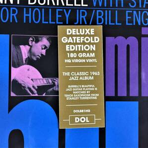 未開封 豪華見開きジャケ 美品 UK盤 高音質180g重量盤 ケニー・バレル Kenny Burrell Midnight Blue 1LP レコード アナログ の画像3