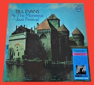 未開封　超希少品　ビル・エヴァンス　Bill Evans At The Montreux Jazz Festival　豪華見開きジャケ　EU盤　高音質180g重量盤　限定盤 1LP