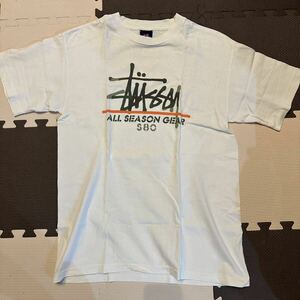 90s〜00s Old Stussy Tシャツ　迷彩ロゴ