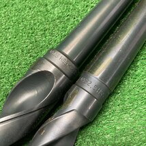 今落i200 KOBELCO ■テーパーシャンク ツイストドリル HSS φ32.5mm/φ43.0mm 鉄工用ドリル 全長約39cm ★2本セット_画像3