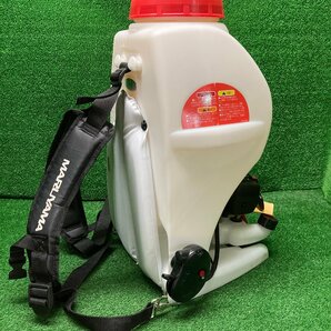 会落i231 丸山製作所 ■エンジン式背負動力噴霧器 噴霧機 GKS20-1 薬剤タンク容量20L 燃料タンク容量0.5L カバー付き除草ノズル 取説付きの画像7