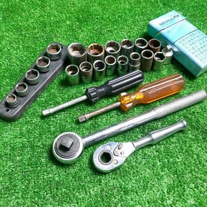 ..m253 KTC other # ratchet handle difference included angle 9.5mm socket (9mm~19mm)pa-m ratchet handle etc. * total 15 point set 