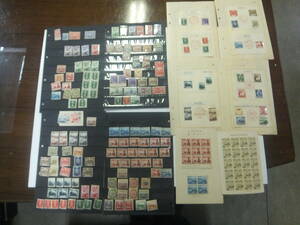  Meiji ~ war front commemorative stamp various 154 sheets 