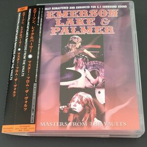 EMERSON LAKE ＆ PALMER Masters From the Vaults 輸入盤CD 帯付 貴重盤 