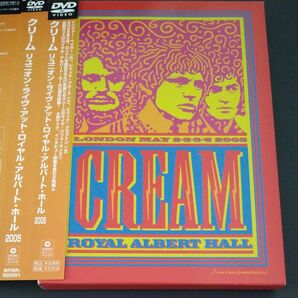 Cream リユニオン ライブ アット ロイヤル アルバート ホール 2005 DVD ２枚組 国内盤 帯付