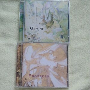 ツルノリヒロ 都留教博 中村由利子　GEMINI ＋ PROGRESS 輸入盤 CD　廃盤 ２枚セット