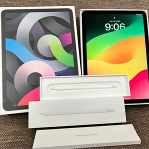 iPad Air4 64GB Wi-Fi 海外モデル　スペースグレイMYFM2LL/A + ApplePencil2セット販売