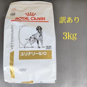 【訳あり品】ロイヤルカナン 犬用 ユリナリーs/o 3kg