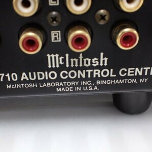McIntosh C710 マッキントッシュ プリアンプ コントロールアンプ 動作品 エレクトリ正規輸入品 ∬ 6DD10-3の画像5