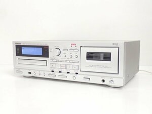 【録再可】TEAC CD/カセットコンビネーションレコーダー AD-RW900 S 2013年製 ティアック ◆ 6DA93-8
