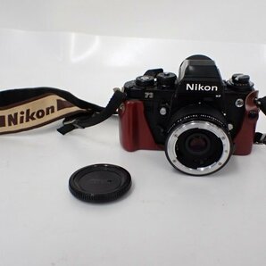 NIKON F3 HP フィルム一眼レフカメラボディ ブラック ニコン ハイアイポイント テレコン TC-201 付き △ 6DD2D-1の画像1