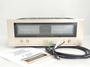 【美品】Accuphase ステレオパワーアンプ P-4500 元箱有 配送/来店引取可 アキュフェーズ ◆ 6DB63-1