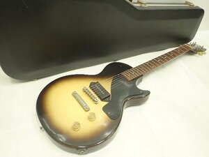 【弦張替済】Gibson ギブソン LesPaul Junior エレキギター レスポールジュニア 1987年製 ハードケース付き ¶ 6DC05-1