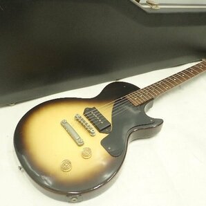 【弦張替済】Gibson ギブソン LesPaul Junior エレキギター レスポールジュニア 1987年製 ハードケース付き ¶ 6DC05-1の画像1