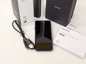 SONY ソニー デジタルメディアプレーヤー ウォークマン ハイレゾ対応 WALKMAN NW-ZX507 64GB 説明書/元箱付き □ 6DE0B-3