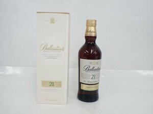 【未開栓・古酒】Ballantine's 21 Year Old バランタイン 21年 ブレンデッドスコッチ ウイスキー 700ml 40% 元箱付き △ 6DA4C-2