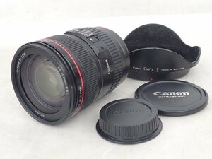 Canon 標準ズームレンズ EF 24-105mm F4L IS USM キャノン ▽ 6DE70-2