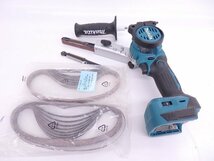 MAKITA/マキタ 9mm 18V充電式ベルトサンダ BS180D 本体のみ 替サンディグベルト付 ◆ 6D771-21_画像1