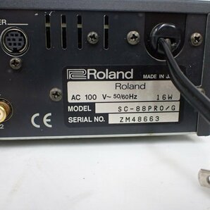 Roland SC-88PRO/G 音源モジュール ローランド △ 6DCEA-1の画像5