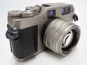 CONTAX G1 ROM改造済 + Planar 45mm F2 T* コンタックス AFレンジファインダーカメラ プラナーレンズ付 ∬ 6DD0E-4