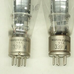 western electric ウエスタン エレクトリック 真空管 339A 4本 ¶ 6DD5A-5の画像3