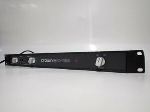 CROWN D-75A クラウン 2ch パワーアンプ 動作品 ∬ 6DD10-5