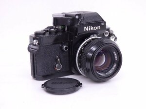 NIKON/ニコン フィルム一眼レフカメラ F2 フォトミック ブラック/大口径標準レンズ 非Ai NIKKOR 50mm F1.4付 ◆ 6DF21-7