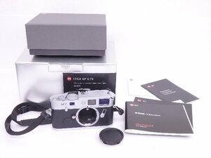 LEICA/ライカ レンジファインダー M7 JAPAN(0.72) シルバークロームボディ 10504 元箱付 ◆ 6DE42-5