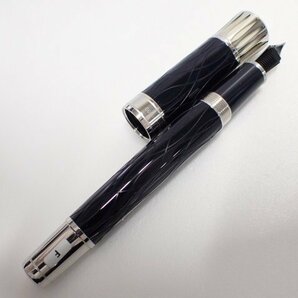 【開封未使用品】 MONTBLANC Mark Twain モンブラン 作家シリーズ マーク・トウェイン 万年筆 (4810 18K 750 F 細字) ∬ 6DE62-1の画像3