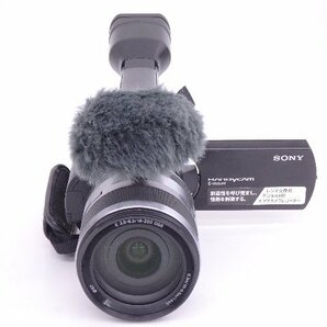 SONY/ソニー レンズ交換式デジタルHDビデオレコーダー NEX-VG10 E18-200mmレンズ付属 2010年製 説明書・元箱付 ◆ 6DDBC-4の画像4