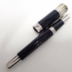 【開封未使用品】 MONTBLANC Mark Twain モンブラン 作家シリーズ マーク・トウェイン 万年筆 (4810 18K 750 F 細字) ∬ 6DE62-1の画像2