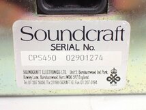 SoundCraft ミキサー用電源ユニット パワーサプライ CPS450 + 400B/200 CONSOLE P.S.U サウンドクラフト ◆ 6DB04-29_画像5