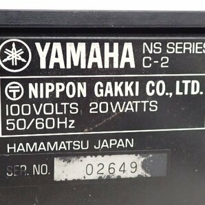 YAMAHA コントロールアンプ/プリアンプ C-2 ヤマハ ▽ 6DF8D-3の画像5
