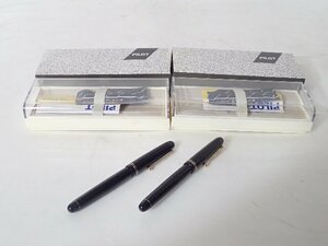 【未使用開封品】PILOT パイロット 万年筆 CUSTOM 67 ペン先14K-585 5 2本セット（1） ★ 6DE44-1